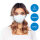 2er Set Mundmaske Textil NANO Maske
