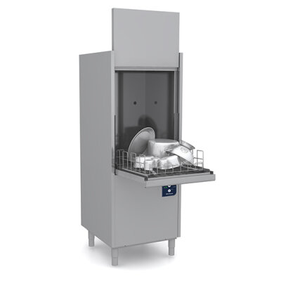 Topfspüler mit Spülmitteldosierer und Ablaufpumpe, elektronisch, Korbmaß 55x61cm, max H=60 cm