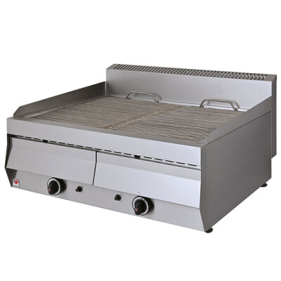 Gas-Wassergrill Tischmodell 2 Zonen 22kW