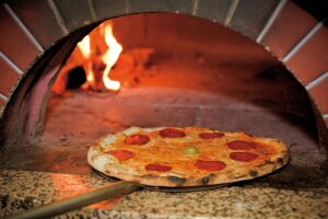 Mastro Teigausrollmaschine mit 2 Rollen für Pizzen...