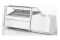 Eiscreme Display CLASSIC mit 12 Trays, weißem Glas und weißem Corian, Umluft