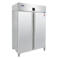 Kühlschrank 2-Türig GN 2/1 Edelstahl 1240L