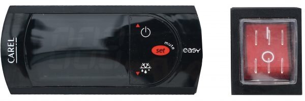 3-türige Saladette mit eckigem Glasaufsatz bis zu 4 x GN1/1 380 Liter