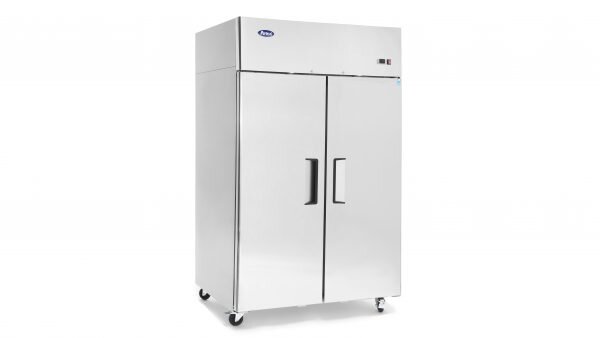 Tiefkühlschrank 2-türig Edelstahl 900 Liter