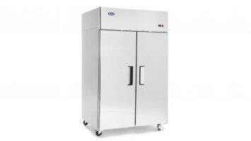 Tiefkühlschrank 2-türig Edelstahl 900 Liter