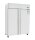 2-türiger Kühlschrank GN2/1 Edelstahl 1240 Liter