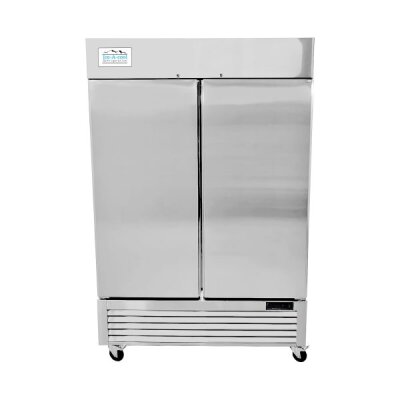 Kühlschrank 2-türig Edelstahl 1300 Liter