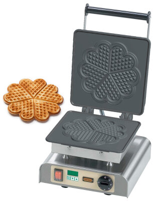 Waffeleisen Große Herzwaffel I mit Digitaltimer