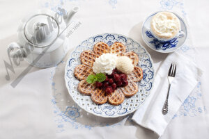 Waffeleisen Große Herzwaffel I mit Digitaltimer