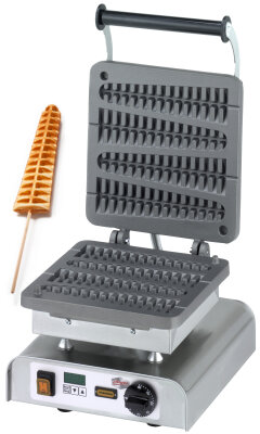 Waffeleisen Lolly am Stiel mit Digitaltimer
