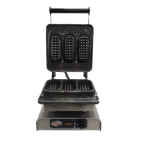 Waffeleisen Baguette-Waffel I 2,2kW