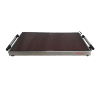 Warmhalteplatte Edelstahl B-Ware
