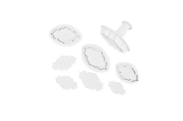 Ausstechformen-Set mit Auswerfer Motiv Ornament