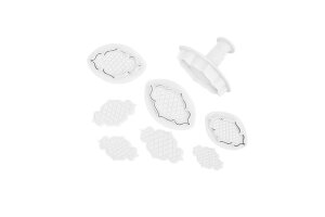 Ausstechformen-Set mit Auswerfer Motiv Ornament