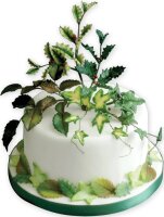 Ausstechformen mit Auswerfer SET Motiv Rosenblätter