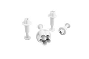 Ausstechformen mit Auswerfer SET Motiv Blüten