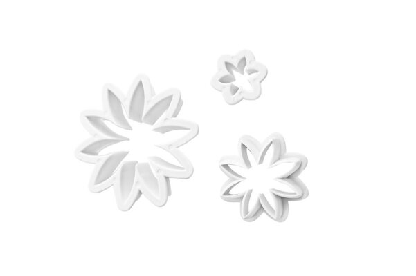 Ausstechformen 3 - teilig Motiv Gänseblümchen