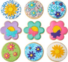 Ausstechformen 3 - teilig Motiv Gänseblümchen