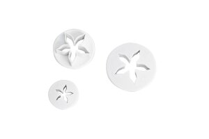 Ausstechformen 3 - teilig Motiv Blume