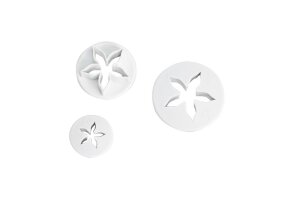 Ausstechformen 3 - teilig Motiv Blume