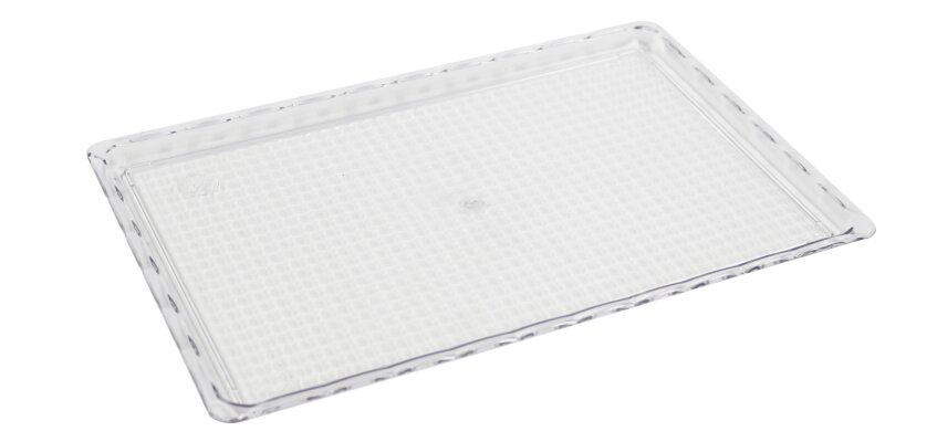 Auslagetablett Präsentationsschale Polycarbonat Lebensmittelecht 300 x 200 mm