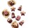 Schokoladenform Pralinenform Backform Silikon CHRISTMAS 2x6=12 Mulden a 7ml