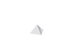 Pyramiden-Form 60 x 60 x 40 mm