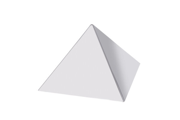 Pyramiden-Form 190 x 190 x 130 mm
