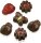 Schokoladenform Pralinenform Backform Silikon SPRINGLIFE 3x5=15 Mulden a 7ml