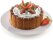 Backform Kuchenform Dessertform Silikon für Charlotten Torte °18cm 1,3L