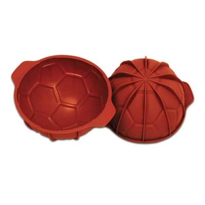 Backform Kuchenform Dessertform Silikon FUSSBALL FOOTBALL °18cm 1,5L