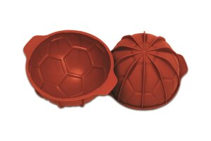 Backform Silikonbackform Fußball Ø 180 mm...