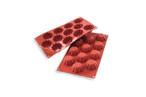 Silikon Motivbackform Schokoladenform Pralinenform...