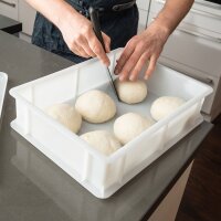 Pizzaballenbox / Teigwanne 600x400x75mm 14 l aus PE...