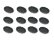 Backform für Petit Fours Desserts Mini-Kuchen/Quiches Oval gewellt °45mm