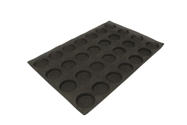 Silikon Backform AIR für Hamburger Brötchen Sandwich Feingebäck 28 Mulden