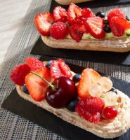 Backform AIR - Mini Baguette 259x64mm Höhe: 30mm