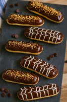 Profi Backform für Eclairs Feingebäck AIR Glasfasergewebe Antihaftbeschichtet 115810