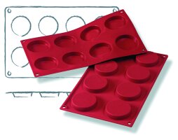 Silikon Backform Florentiner BPA-frei Antihaftbeschichtet...