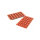 Silikon Backform Dessertform Mini-Cake Pralinen Nougat Müsliriegel 6x5=30 Mulden a 7,5ml