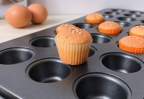 Silikon Backform Kuchenform Mini-Muffin + Tortelette Layout 6 x 10 = 60