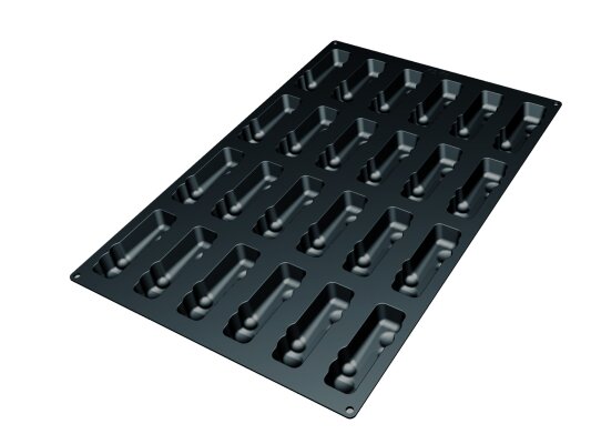 Silikon Backform Kuchenform Desserts + Törtchen BULLES Layout 4x6=24 Mulden