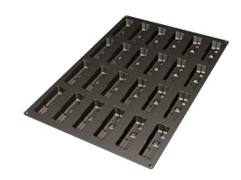 Backmatte Backform Silikon für Minikuchen TETRIS...