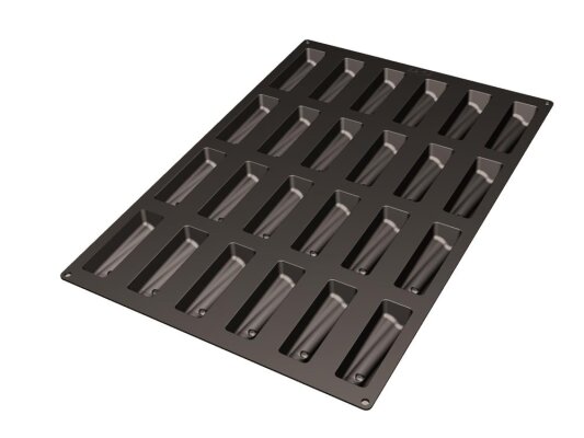Silikon-Backform Flöte 600 x 400 mm 24 x 104ml