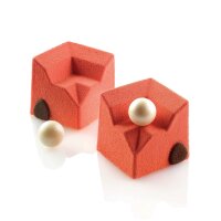 Backform aus Silikon Süße Ecke 600x400mm 28 x...