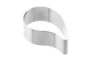 Ausstecher  Motiv Tropfen Edelstahl