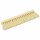 Mehlbesen mit Holzrücken Rosshaar-Borsten Beige 30cm