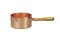 Zuckertopf Kasserolle Stieltopf mit Holzgriff Kupfer °18cm 2,5L Höhe 10cm MAUVIEL1830