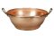 Kupfer-Sirupschüssel mit Griffen Ø 400 mm  16,7 Liter