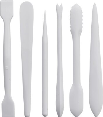 Modellierstab Dekorationswerkzeug für Fondant + Marzipan Gr.1 6-tlg.